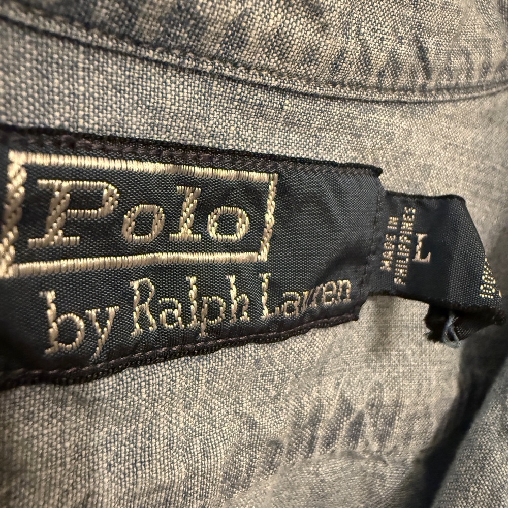 Ralph Lauren Denim Button Down Shirt - Picture 2 of 7